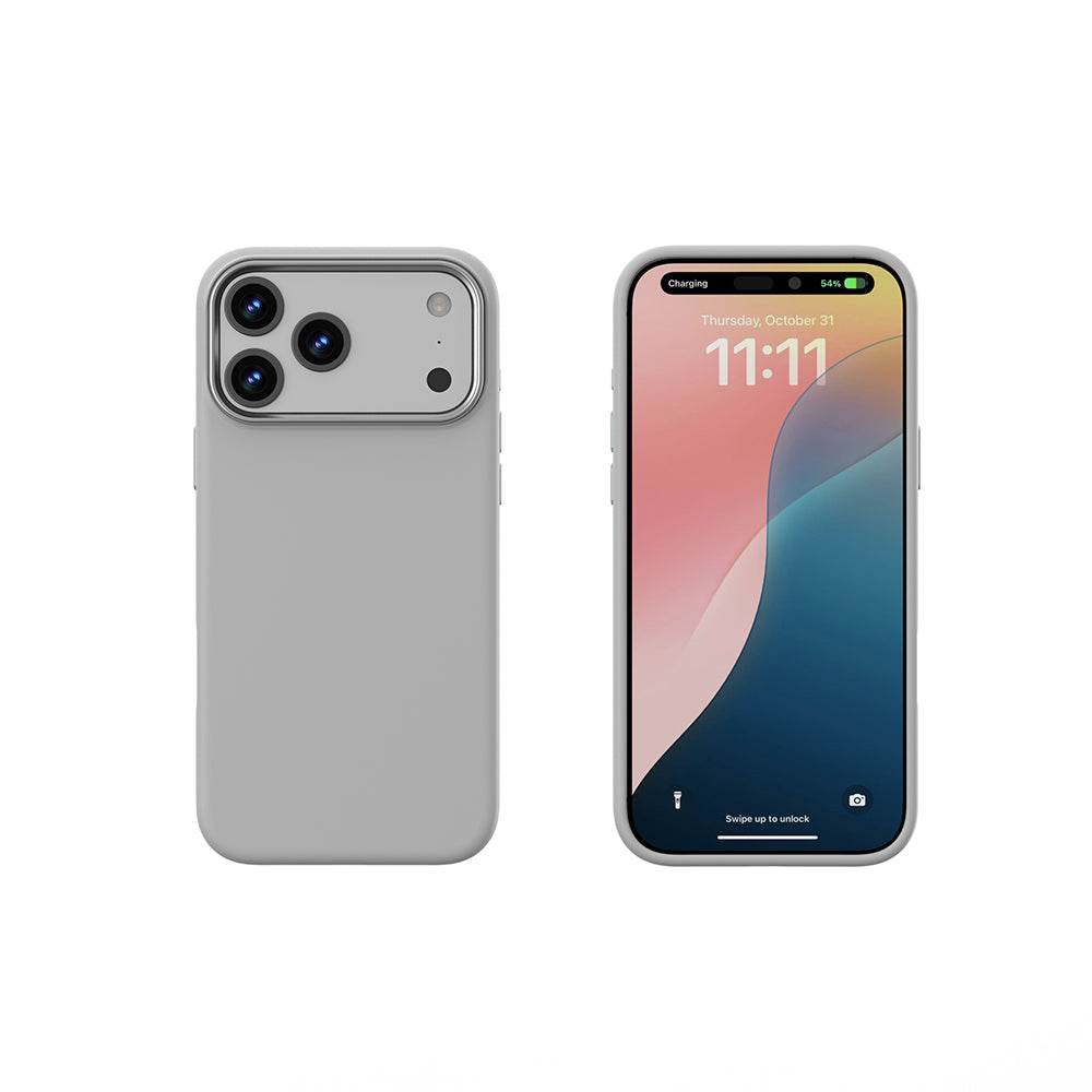 Apple iPhone 17 Pro Kılıf M-safe Şarj Özellikli Wiwu FGG-013 Skin Touch Serisi Kapak - Görsel 3