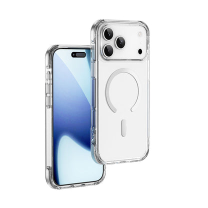 Apple iPhone 17 Pro Kılıf M-safe Şarj Özellikli Wiwu MCC-702 Titanyum Pro Serisi Sert PC Kapak - Görsel 2