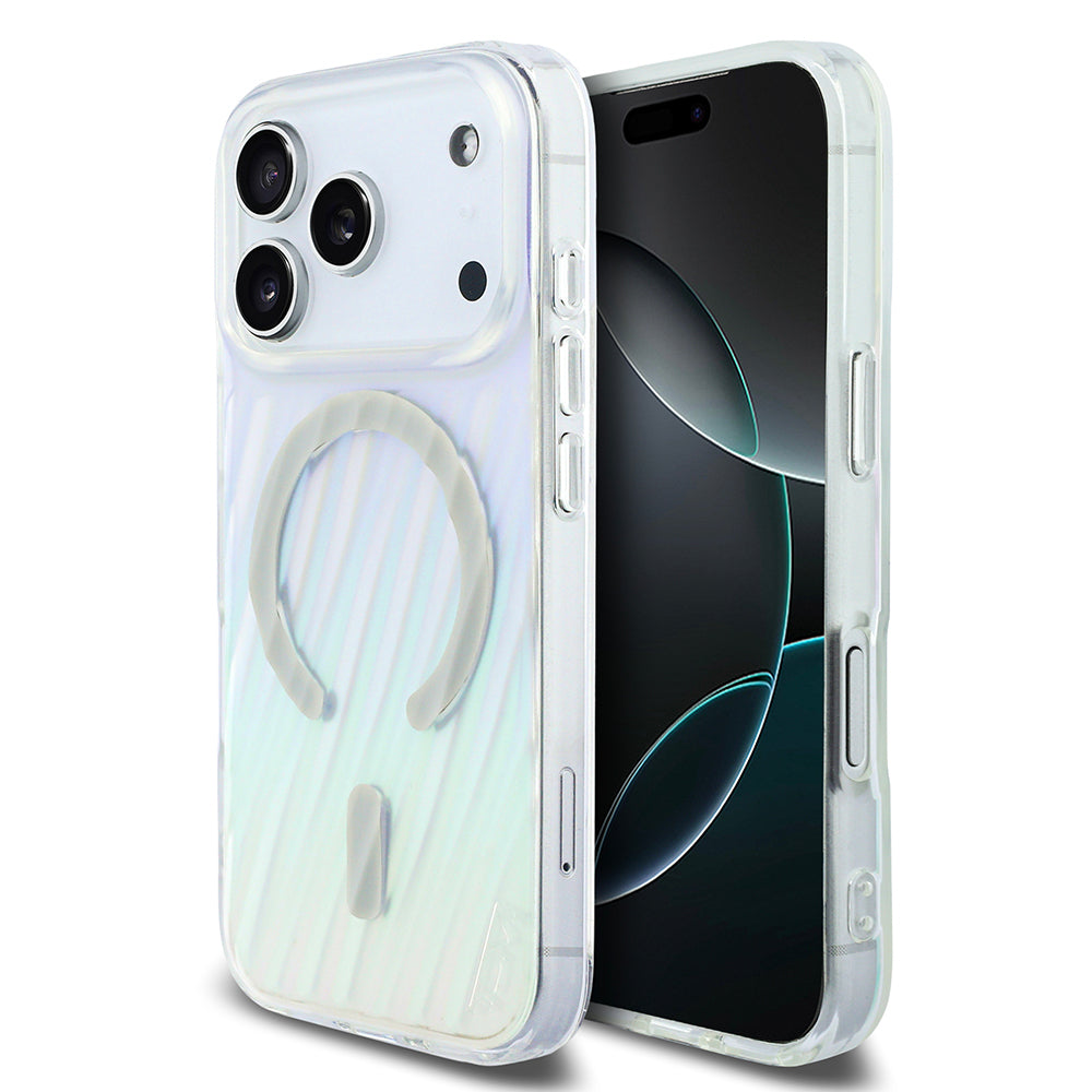 Apple iPhone 17 Pro Kılıf TUMI Orjinal Lisanslı M-safe Şarj Özellikli Transparan Kapak - Görsel 23