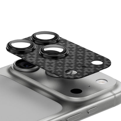Apple iPhone 17 Pro Max Benks ArmorWarrior ArmorGrid Serisi Kevlar Kamera Lens Koruyucu - Görsel 2