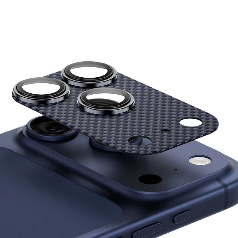 Apple iPhone 17 Pro Max Benks ArmorWarrior Aurora Serisi Kevlar Kamera Lens Koruyucu - Görsel 2