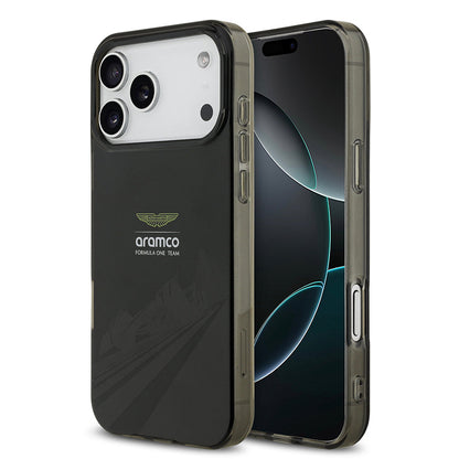 Apple iPhone 17 Pro Max Kılıf Aston Martin Orjinal Lisanslı M-safe Şarj Özellikli IML Baskı Logolu Formula Tasarımlı Kapak - Görsel 2