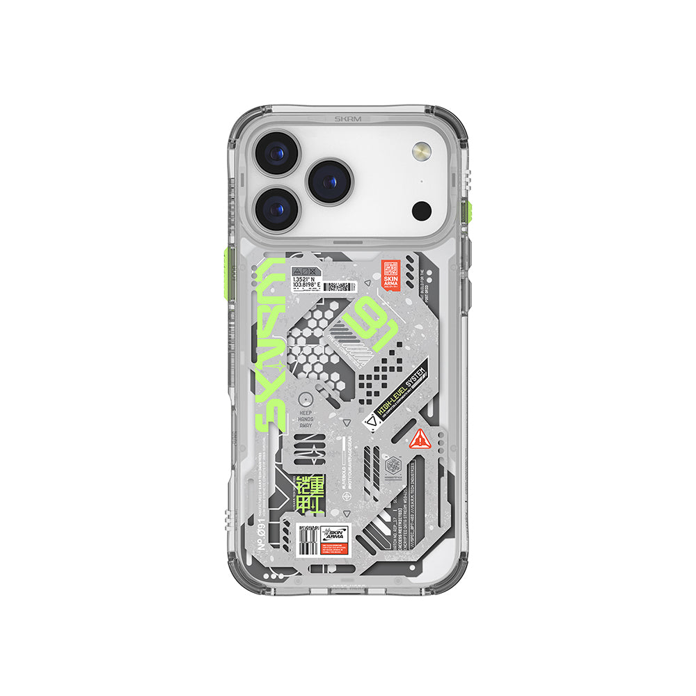 Apple iPhone 17 Pro Max Kılıf Desenli Airbag Tasarımlı Skinarma Spectra Kapak - Görsel 3