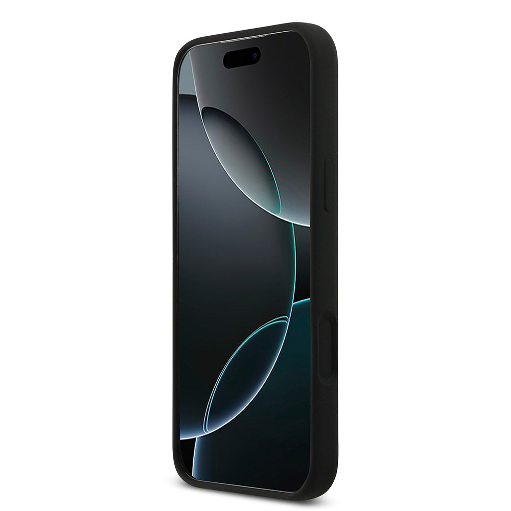 Apple iPhone 17 Pro Max Kılıf DKNY Orjinal Lisanslı M-safe Şarj Özellikli Metal Logolu Silikon Kapak - Görsel 12