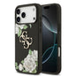 Apple iPhone 17 Pro Max Kılıf Guess Orjinal Lisanslı Gül Baskılı Büyük Metal Logo Dizaynlı Kapak