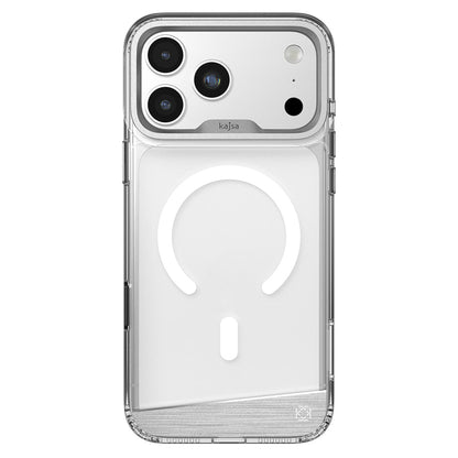 Apple iPhone 17 Pro Max Kılıf M-safe Şarj Özellikli Airbag Tasarımlı O-Ring Şeffaf Kajsa Alüminyum Trans Shield Serisi Kapak - Görsel 11