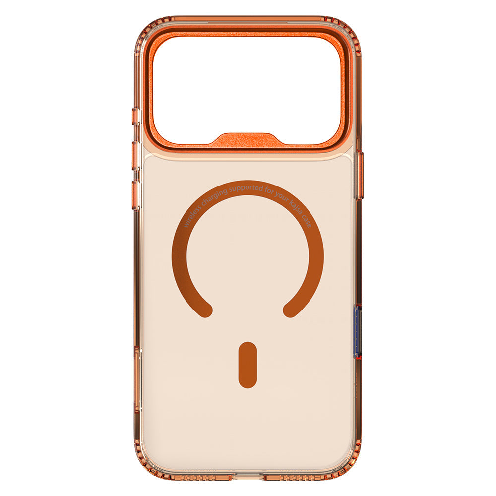 Apple iPhone 17 Pro Max Kılıf M-safe Şarj Özellikli Airbag Tasarımlı O-Ring Şeffaf Kajsa Trans Shield Serisi Kapak - Görsel 2