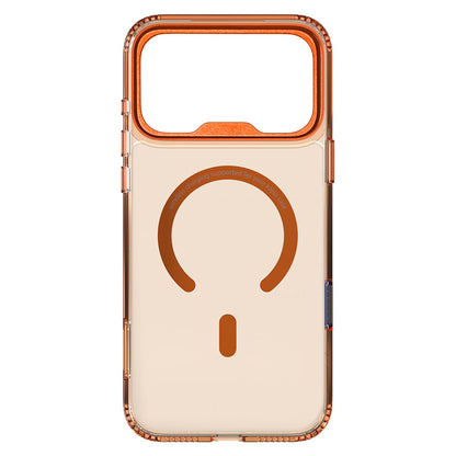 Apple iPhone 17 Pro Max Kılıf M-safe Şarj Özellikli Airbag Tasarımlı O-Ring Şeffaf Kajsa Trans Shield Serisi Kapak - Görsel 2