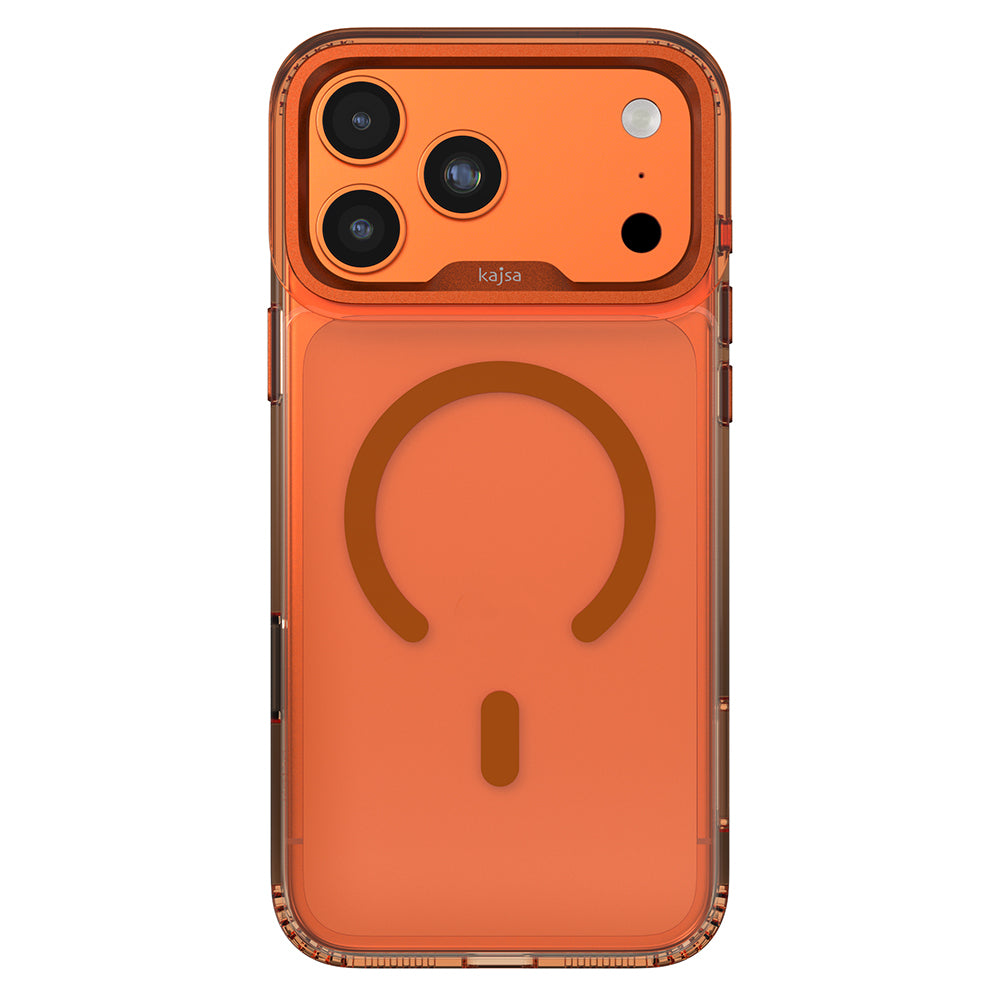 Apple iPhone 17 Pro Max Kılıf M-safe Şarj Özellikli Airbag Tasarımlı O-Ring Şeffaf Kajsa Trans Shield Serisi Kapak - Görsel 11