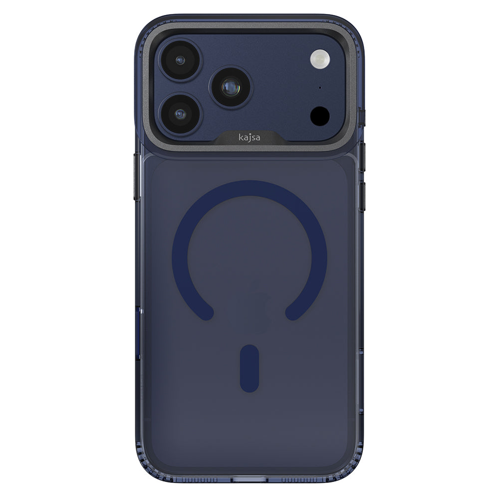 Apple iPhone 17 Pro Max Kılıf M-safe Şarj Özellikli Airbag Tasarımlı O-Ring Şeffaf Kajsa Trans Shield Serisi Kapak - Görsel 12