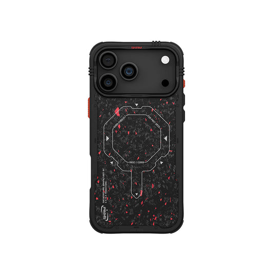 Apple iPhone 17 Pro Max Kılıf M-safe Şarj Özellikli Airbag Tasarımlı Skinarma Vektor Kapak
