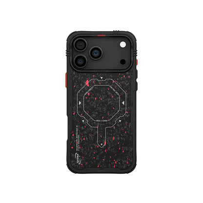 Apple iPhone 17 Pro Max Kılıf M-safe Şarj Özellikli Airbag Tasarımlı Skinarma Vektor Kapak - Görsel 2