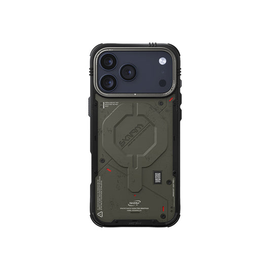 Apple iPhone 17 Pro Max Kılıf M-Safe Şarj Özellikli Airbag Tasarımlı Skinarma Vigor Kapak