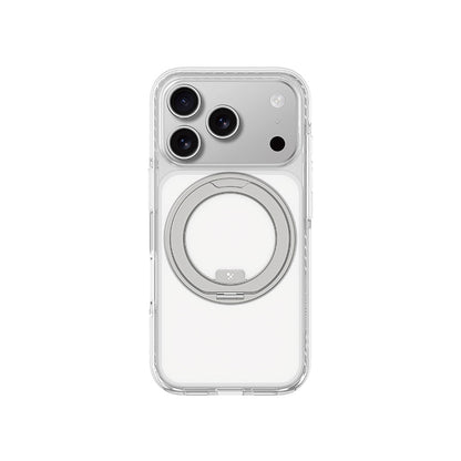 Apple iPhone 17 Pro Max Kılıf M-Safe Şarj Özellikli Airbag Tasarımlı Standlı AmazingThing Titan Pro MagSpin Kapak - Görsel 5