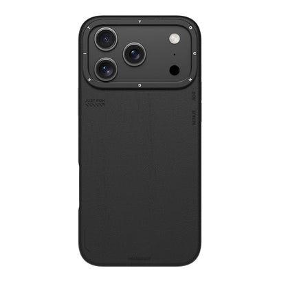 Apple iPhone 17 Pro Max Kılıf M-safe Şarj Özellikli Basit Mat Deri Desenli Youngkit Tech Fashion Serisi Kapak - Görsel 4