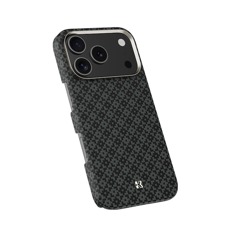 Apple iPhone 17 Pro Max Kılıf M-Safe Şarj Özellikli Benks ArmorAir ArmorGrid Serisi Kevlar Kapak - Görsel 3