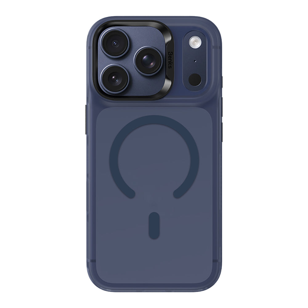 Apple iPhone 17 Pro Max Kılıf M-Safe Şarj Özellikli Benks C-Magnet Lucid Armor Kapak - Görsel 2
