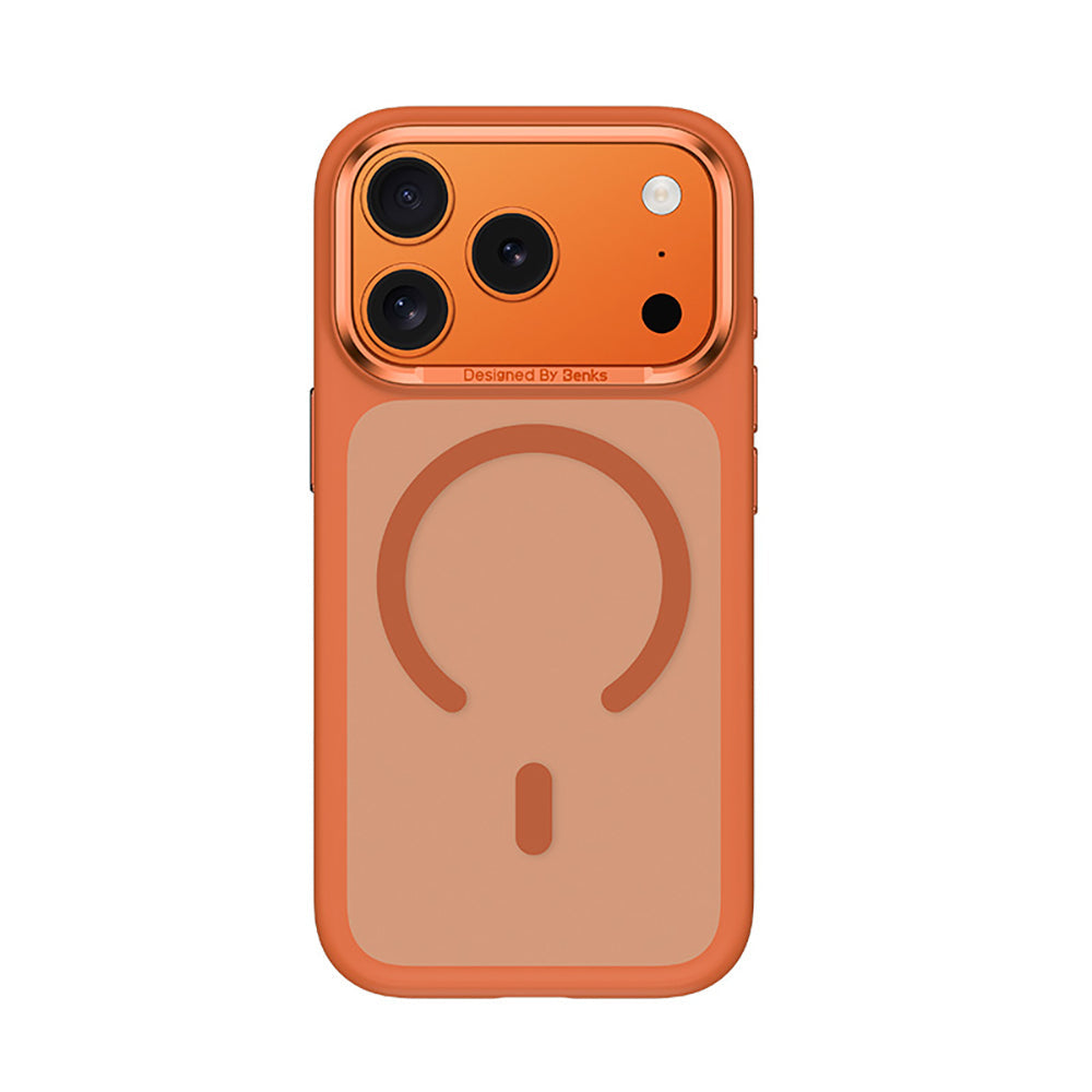 Apple iPhone 17 Pro Max Kılıf M-Safe Şarj Özellikli Benks Mist C-Magnet Kapak - Görsel 2