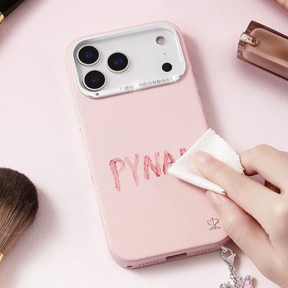 Apple iPhone 17 Pro Max Kılıf M-safe Şarj Özellikli Deri Tasarımlı Pynana Starry Serisi Kapak - Görsel 2