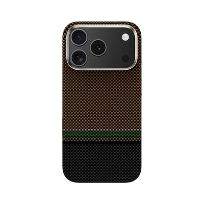 Apple iPhone 17 Pro Max Kılıf M-safe Şarj Özellikli Karbon Fiber Tasarımlı Benks Prestige ArmorPro Kevlar Kapak