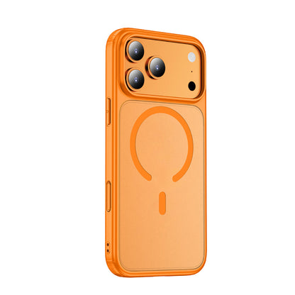 Apple iPhone 17 Pro Max Kılıf M-safe Şarj Özellikli Mat Arka Yüzey Wlons Lola Kapak - Görsel 3