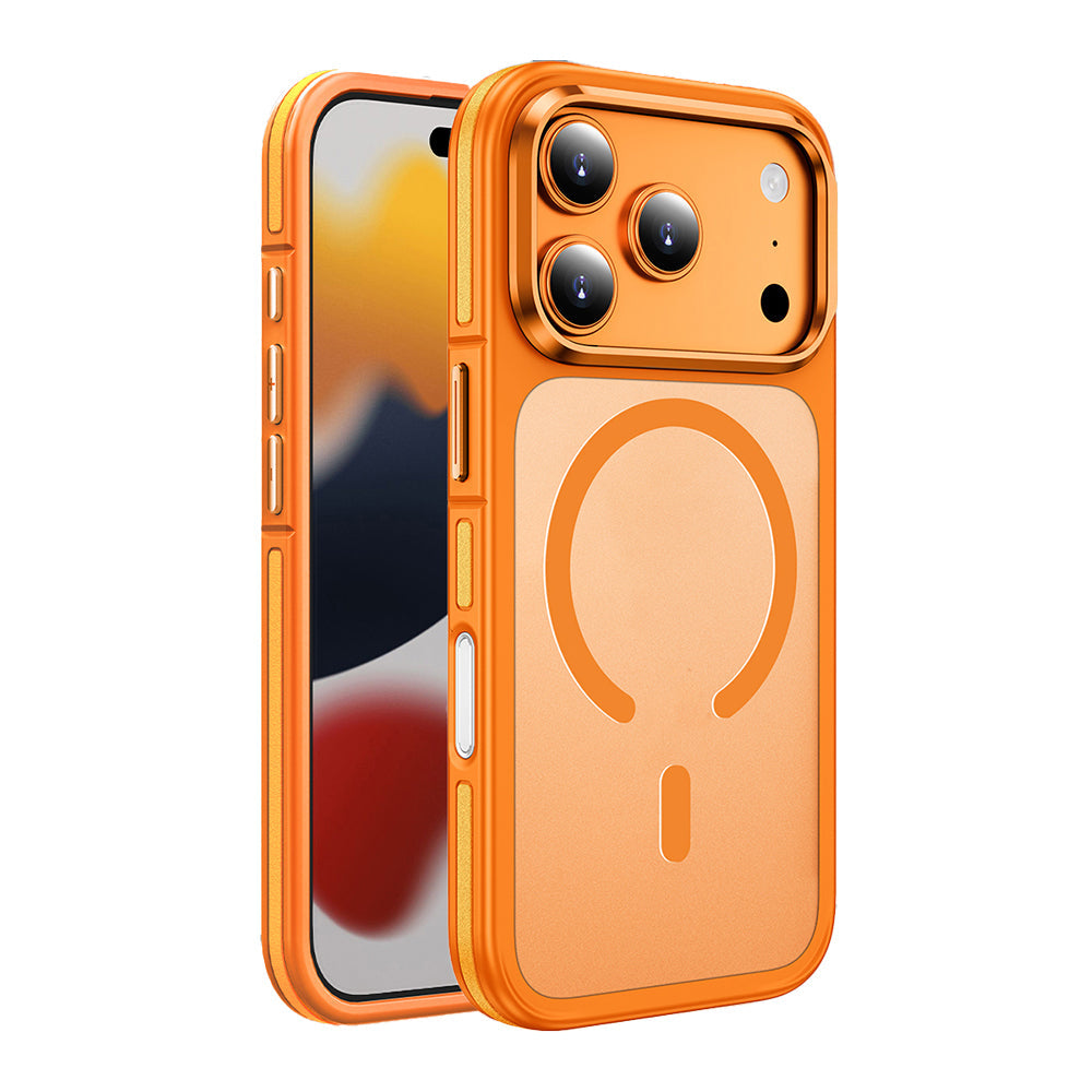 Apple iPhone 17 Pro Max Kılıf M-safe Şarj Özellikli Mat Görünümlü Wlons Vevo Kapak - Görsel 3