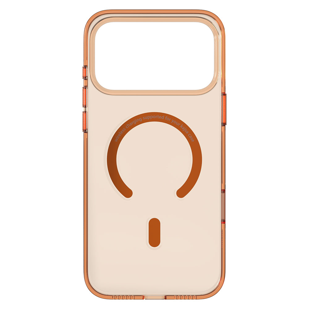 Apple iPhone 17 Pro Max Kılıf M-safe Şarj Özellikli O-Ring Şeffaf Kajsa Trans Shield Serisi Kapak - Görsel 8