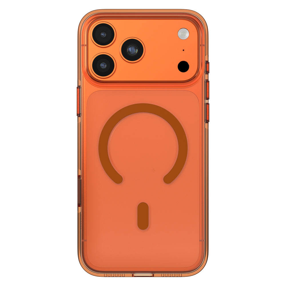 Apple iPhone 17 Pro Max Kılıf M-safe Şarj Özellikli O-Ring Şeffaf Kajsa Trans Shield Serisi Kapak - Görsel 14