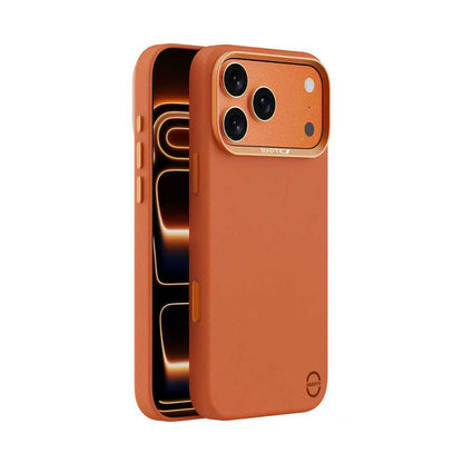 Apple iPhone 17 Pro Max Kılıf M-Safe Şarj Özellikli Polimerik Deri Raptic Urban Nano Kapak - Görsel 4