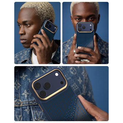 Apple iPhone 17 Pro Max Kılıf M-safe Şarj Özellikli Raptic Aramid Dual Serenity Serisi Kapak - Görsel 7