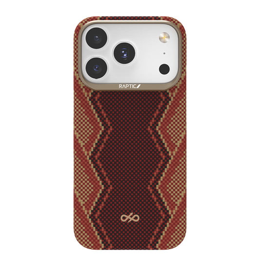 Apple iPhone 17 Pro Max Kılıf M-safe Şarj Özellikli Raptic Aramid Skin Bionic Serisi Kapak