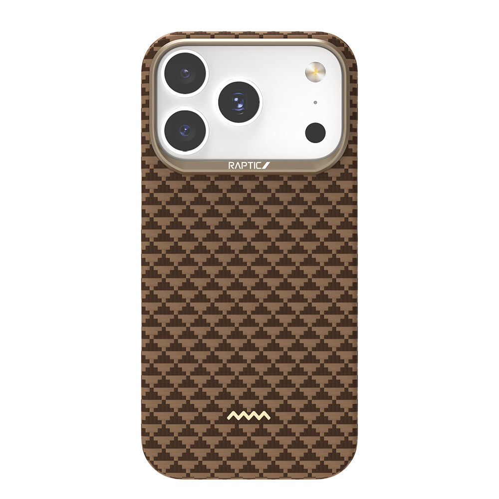 Apple iPhone 17 Pro Max Kılıf M-safe Şarj Özellikli Raptic Aramid Skin Origin Serisi Kapak - Görsel 2