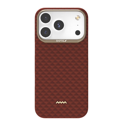 Apple iPhone 17 Pro Max Kılıf M-safe Şarj Özellikli Raptic Aramid Skin Origin Serisi Kapak - Görsel 4