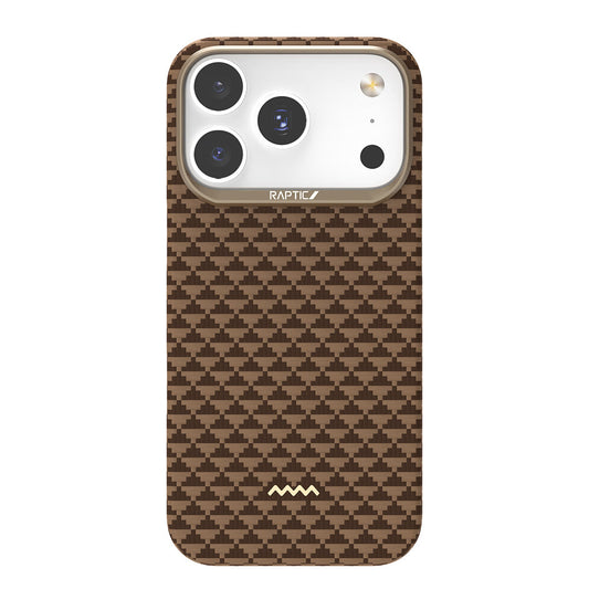 Apple iPhone 17 Pro Max Kılıf M-safe Şarj Özellikli Raptic Aramid Skin Origin Serisi Kapak