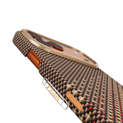 Apple iPhone 17 Pro Max Kılıf M-safe Şarj Özellikli Raptic Aramid Skin Serenity Serisi Kapak - Görsel 9