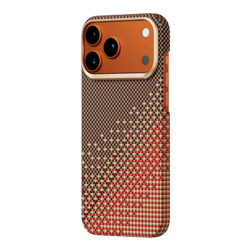 Apple iPhone 17 Pro Max Kılıf M-safe Şarj Özellikli Raptic Aramid Skin Serenity Serisi Kapak - Görsel 2