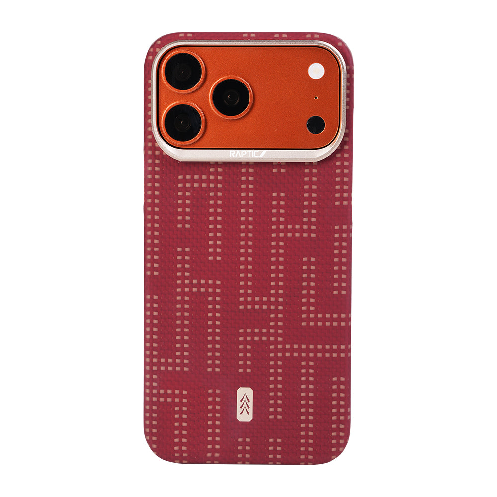 Apple iPhone 17 Pro Max Kılıf M-safe Şarj Özellikli Raptic Aramid Skin Serisi Kapak - Görsel 13