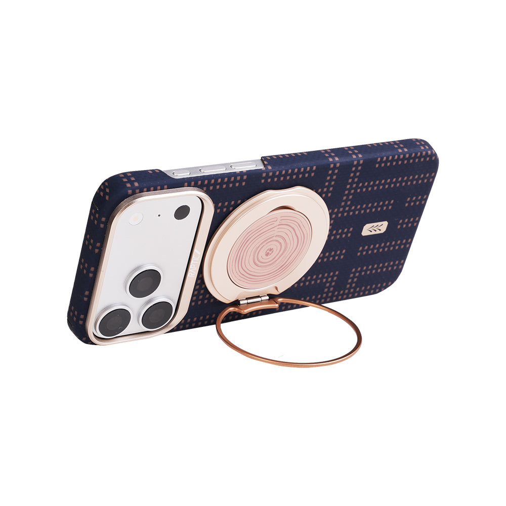 Apple iPhone 17 Pro Max Kılıf M-safe Şarj Özellikli Raptic Aramid Skin Serisi Kapak - Görsel 9