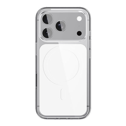 Apple iPhone 17 Pro Max Kılıf M-safe Şarj Özellikli Şeffaf Tasarımlı Wlons Apel Kapak - Görsel 3