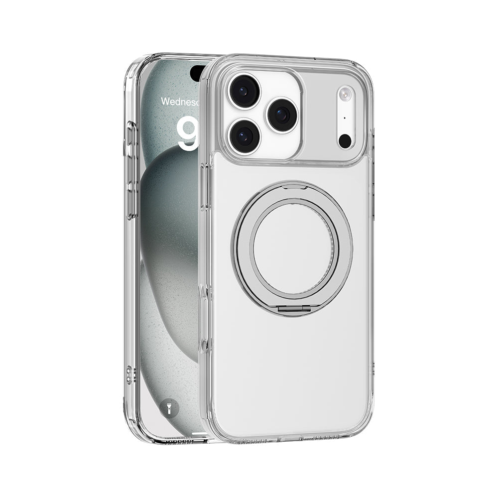 Apple iPhone 17 Pro Max Kılıf M-safe Şarj Özellikli Standlı Airbag Tasarımlı Mutural Fresh Serisi Kapak - Görsel 2