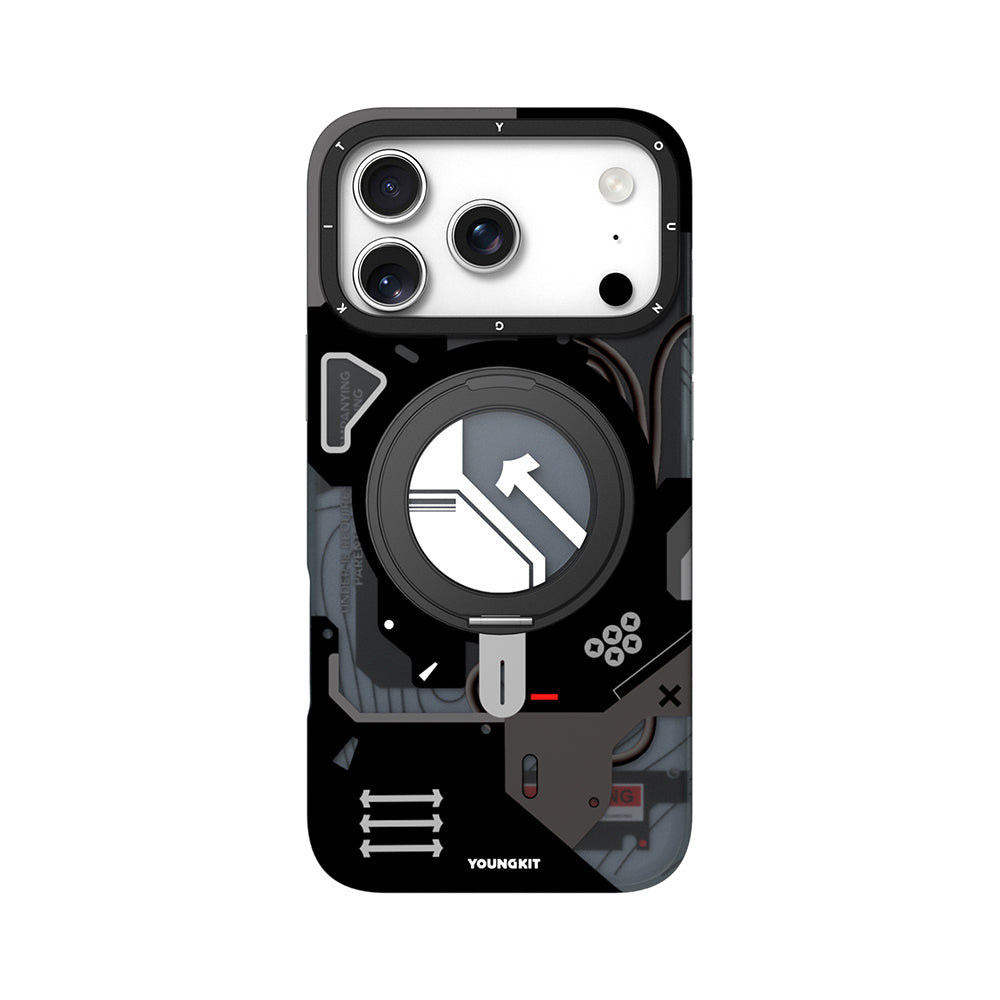 Apple iPhone 17 Pro Max Kılıf M-safe Şarj Özellikli Youngkit Starship Serisi Kapak - Görsel 4