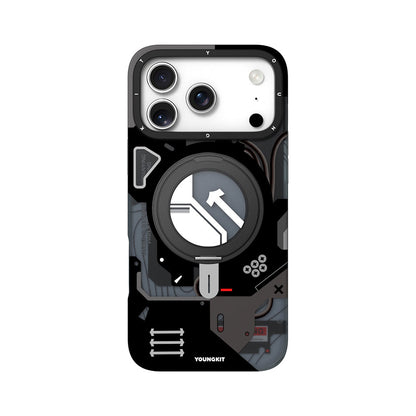 Apple iPhone 17 Pro Max Kılıf M-safe Şarj Özellikli Youngkit Starship Serisi Kapak - Görsel 4