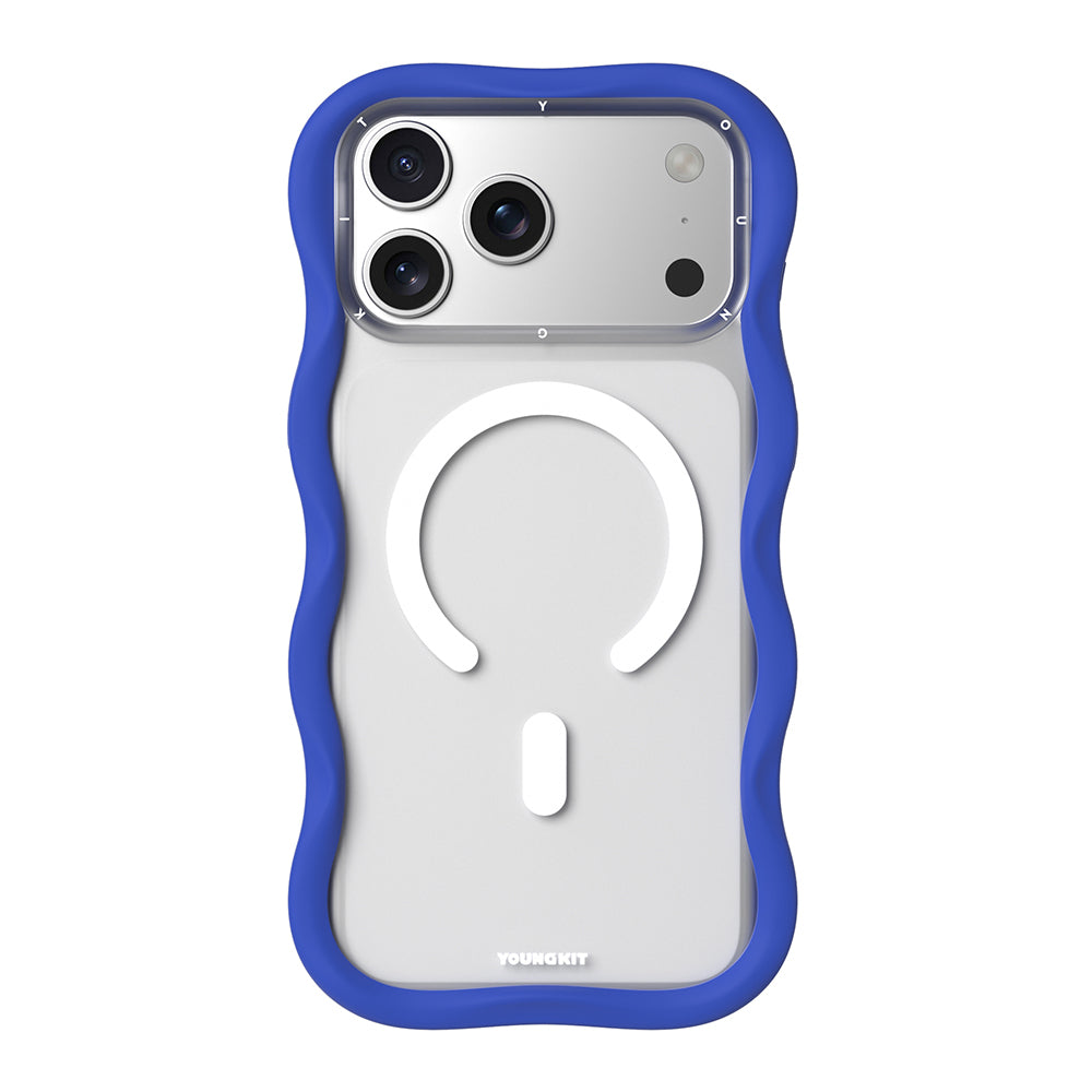 Apple iPhone 17 Pro Max Kılıf M-safe Şarj Özellikli Youngkit Wave Matte Serisi Kapak - Görsel 2