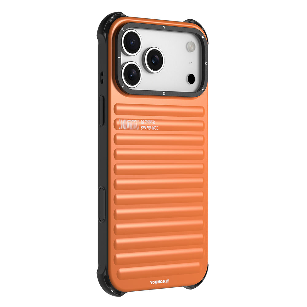 Apple iPhone 17 Pro Max Kılıf Mat Renkli Tasarım Youngkit True Color Serisi Kapak - Görsel 4