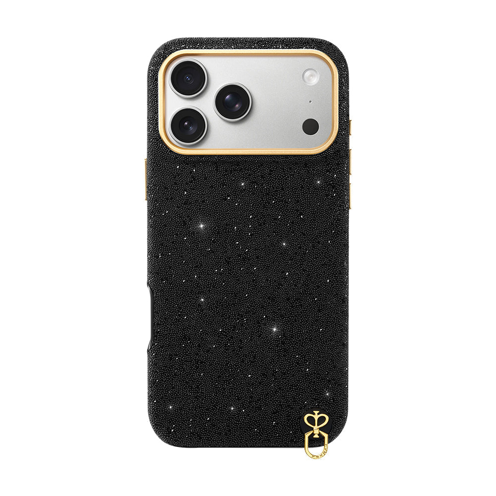 Apple iPhone 17 Pro Max Kılıf Parlayan Simli Tasarım Pynana Diamond Sky Serisi Kapak - Görsel 2