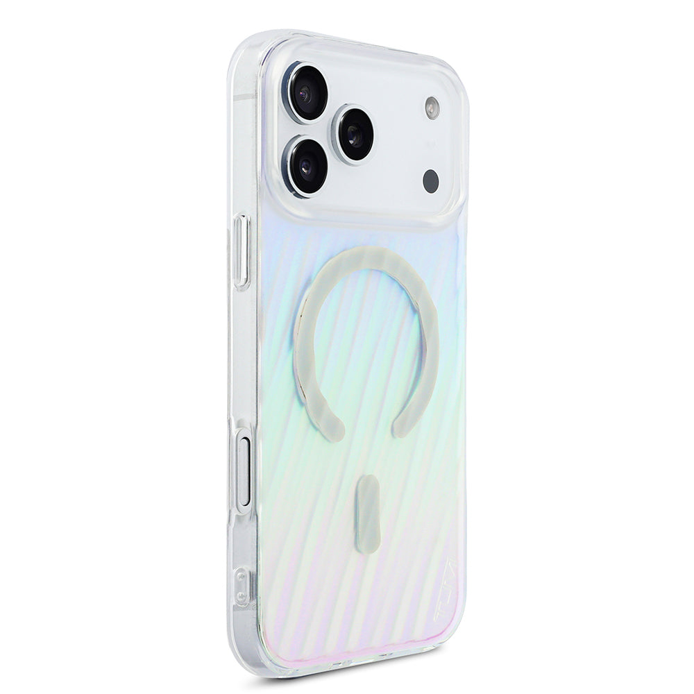Apple iPhone 17 Pro Max Kılıf TUMI Orjinal Lisanslı M-safe Şarj Özellikli Transparan Kapak - Görsel 18