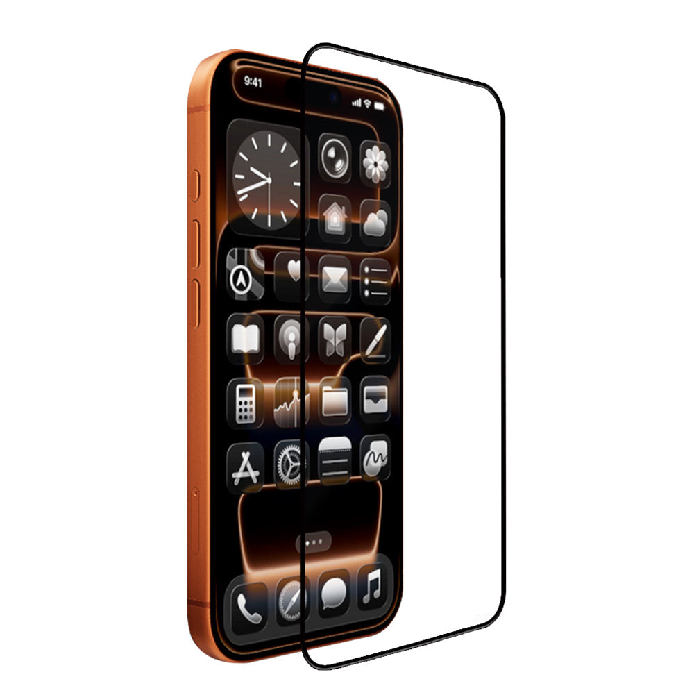 Apple iPhone 17 Pro Max Mohseven Pure Safir Coating HD 3D Glue Temperli Cam Ekran Koruyucu - Görsel 11