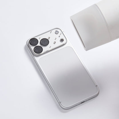 Apple iPhone 17 Pro Max Pynana Diamond Sky Serisi Taşlı Kamera Lens Koruyucu - Görsel 4