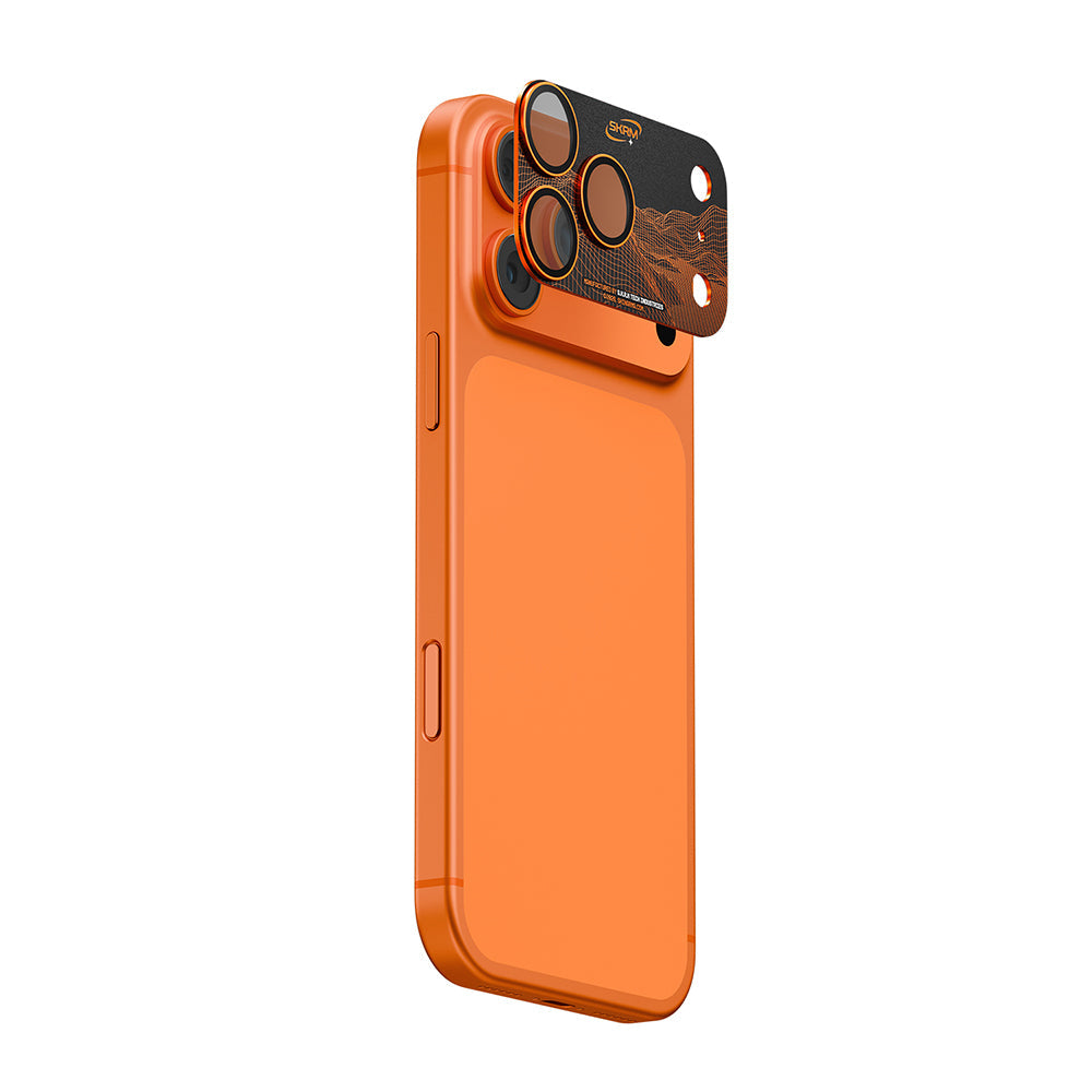 Apple iPhone 17 Pro Max Skinarma Sonix Serisi Alüminyum Kaplamalı Kamera Lens Koruyucu - Görsel 3