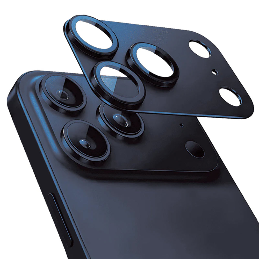 Apple iPhone 17 Pro Mohseven Alüminyum Kaplamalı Safir Anti Reflective Kamera Lens Koruyucu - Görsel 3